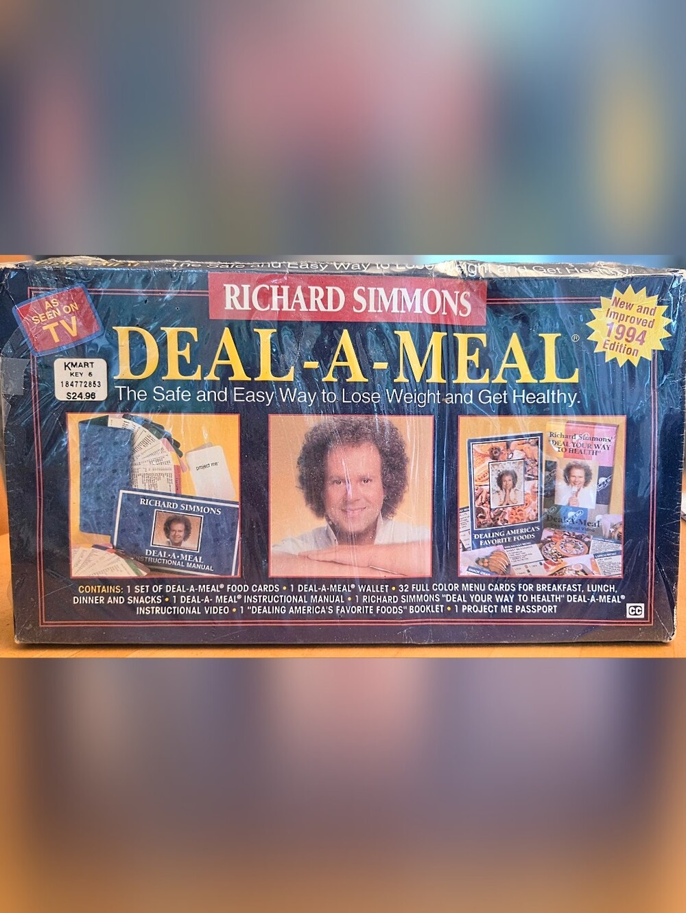 DEAL-A-MEAL Weight Loss Diet System Richard Simmons Factory Sealed New  Original